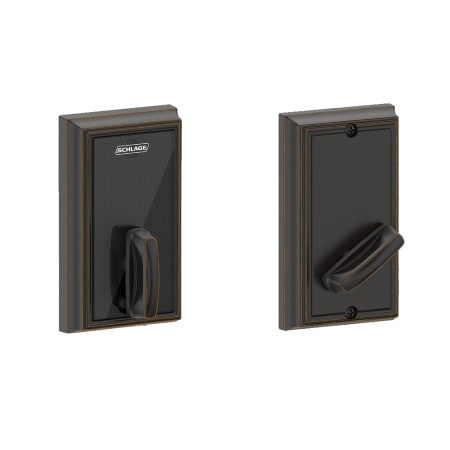 A large image of the Schlage BE467-ADD Aged Bronze