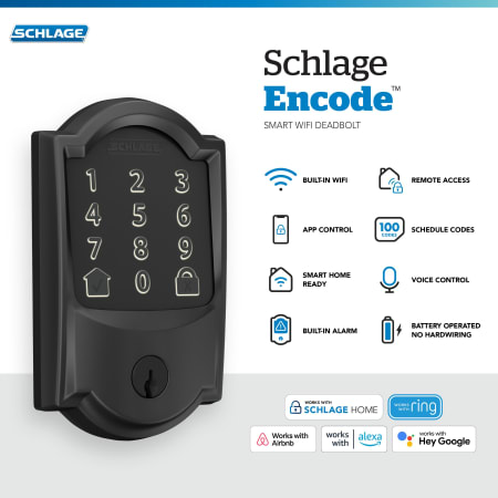 A large image of the Schlage BE489WB-CAM Alternate Image