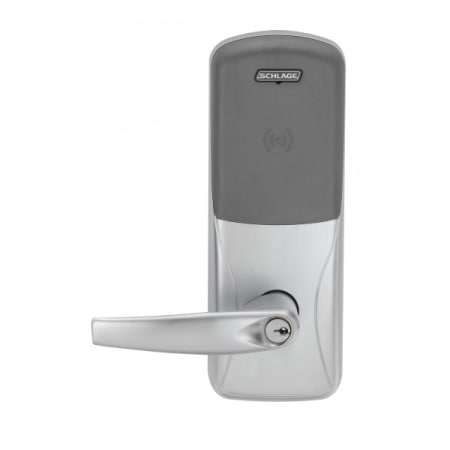 A large image of the Schlage CO-200-993R-70-PR-ATH Satin Chrome