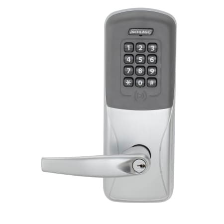 A large image of the Schlage CO-200-CY-70-PRK-ATH Satin Chrome