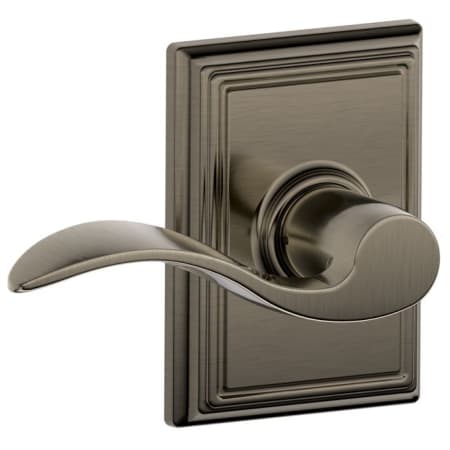 A large image of the Schlage F10-ACC-ADD Antique Pewter