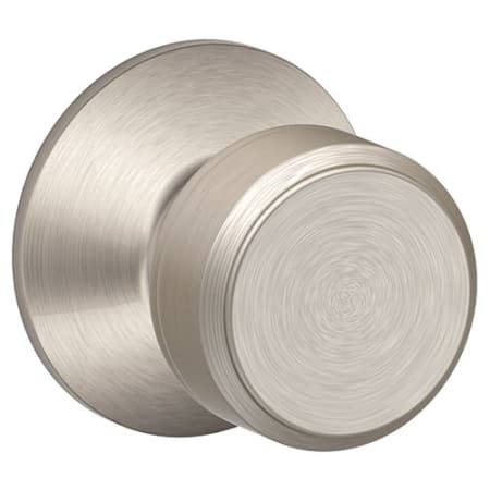 A large image of the Schlage F10-BWE Satin Nickel