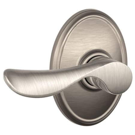 A large image of the Schlage F10-CHP-WKF Satin Nickel