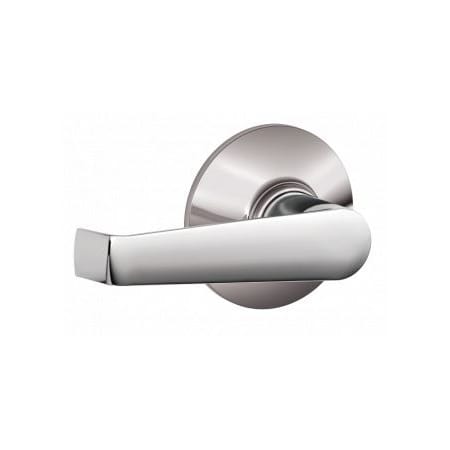 A large image of the Schlage F10-ELA Satin Nickel