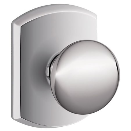 A large image of the Schlage F10-PLY-GRW Polished Chrome