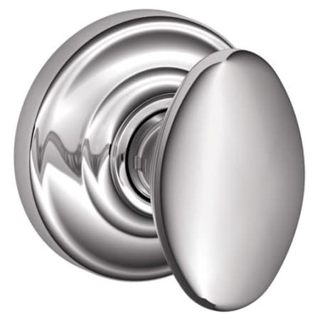 A large image of the Schlage F10-SIE-AND Polished Chrome