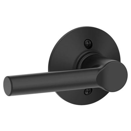 A large image of the Schlage F170-BRW Matte Black