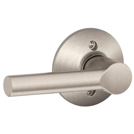 A large image of the Schlage F170-BRW Satin Nickel
