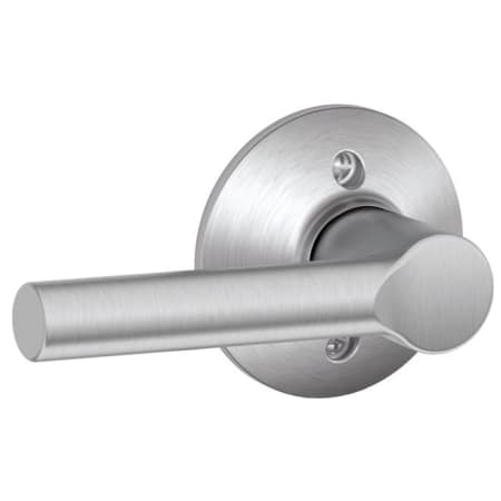 A large image of the Schlage F170-BRW Satin Chrome