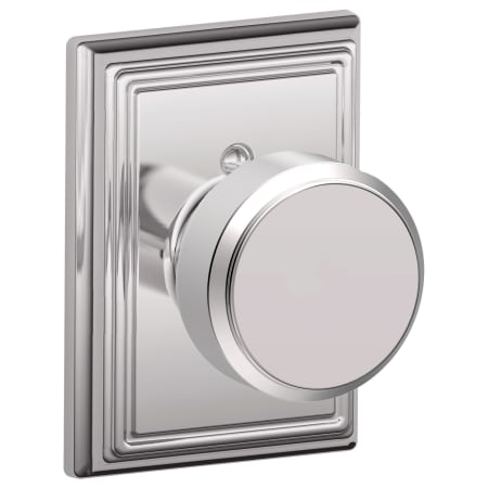 A large image of the Schlage F170-BWE-ADD Polished Chrome