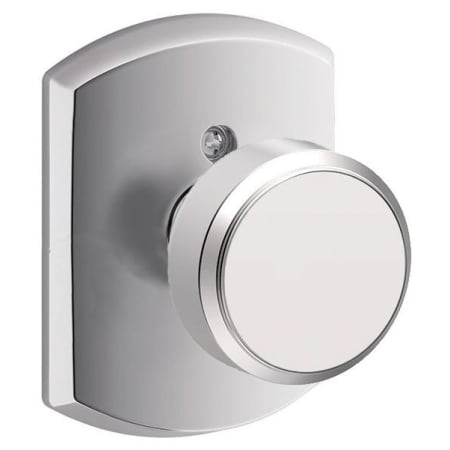 A large image of the Schlage F170-BWE-GRW Polished Chrome