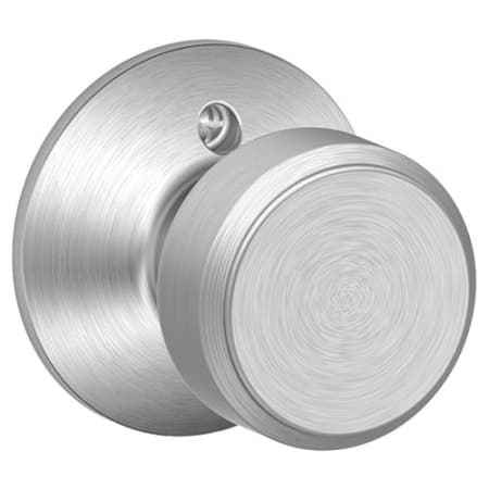 A large image of the Schlage F170-BWE Satin Chrome