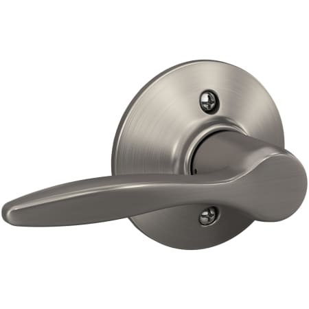 A large image of the Schlage F170-DEL-LH Satin Nickel