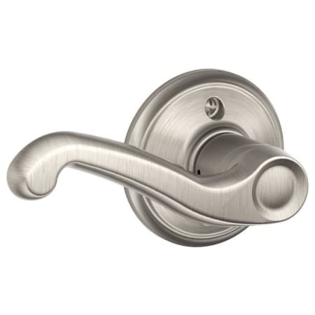 A large image of the Schlage F170-FLA-LH Satin Nickel