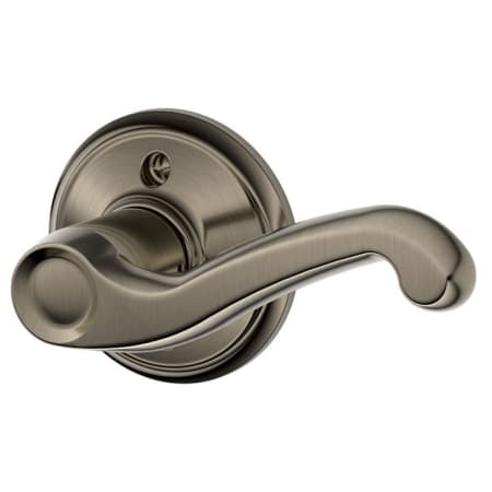 A large image of the Schlage F170-FLA-RH Antique Pewter