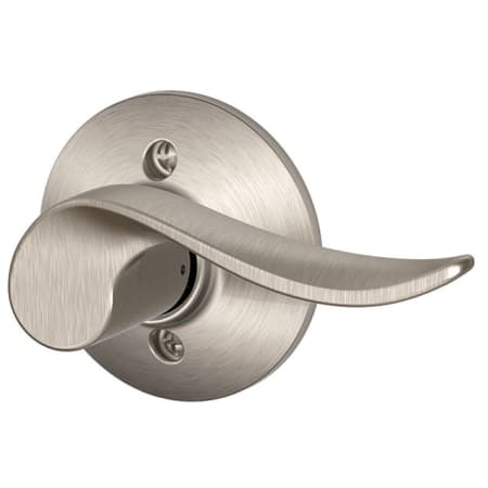 A large image of the Schlage F170-SAC-RH Satin Nickel