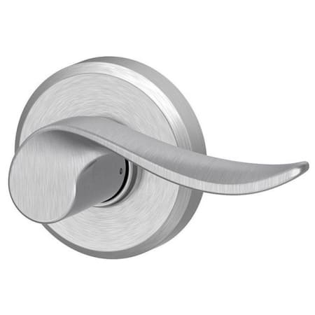 A large image of the Schlage F170-SAC-GSN-RH Satin Chrome