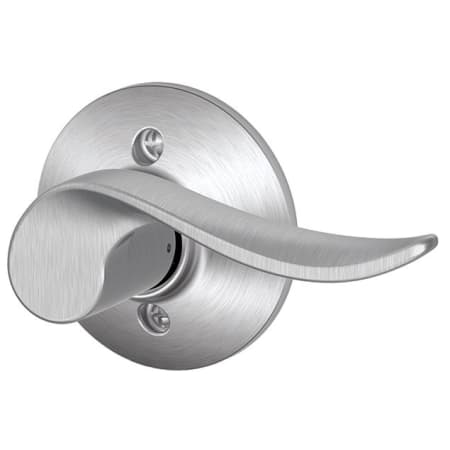 A large image of the Schlage F170-SAC-RH Satin Chrome