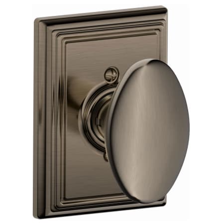 A large image of the Schlage F170-SIE-ADD Antique Pewter