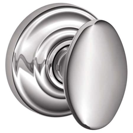 A large image of the Schlage F170-SIE-AND Polished Chrome