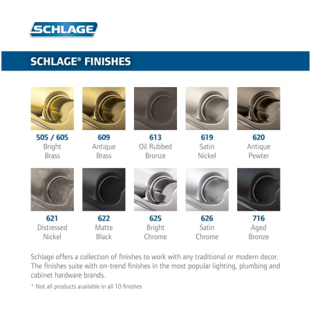 A large image of the Schlage F40-LAT-CEN Alternate Image