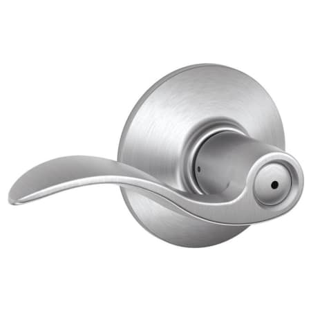 A large image of the Schlage F40-ACC Satin Chrome