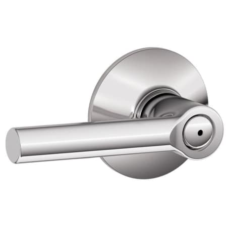 A large image of the Schlage F40-BRW Bright Chrome