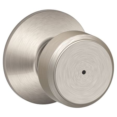 A large image of the Schlage F40-BWE Satin Nickel