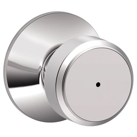 A large image of the Schlage F40-BWE Bright Chrome