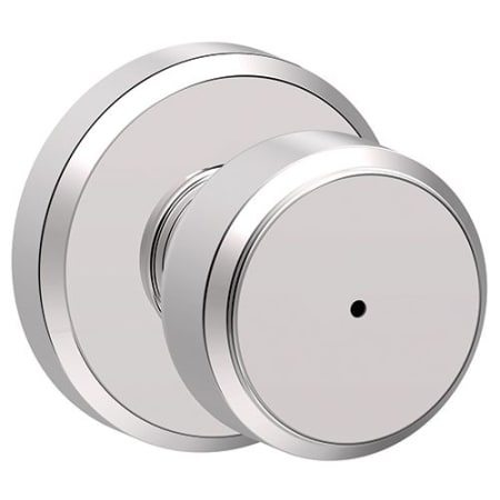 A large image of the Schlage F40-BWE-GSN Bright Chrome