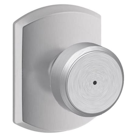A large image of the Schlage F40-BWE-GRW Satin Chrome