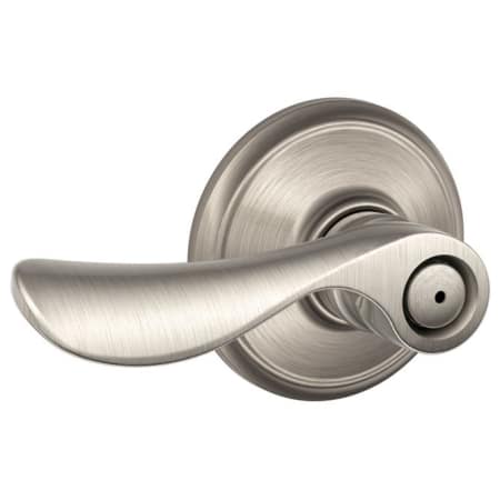 A large image of the Schlage F40-CHP Satin Nickel