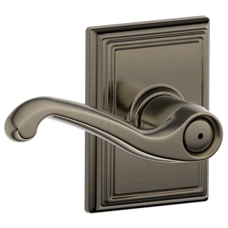 A large image of the Schlage F40-FLA-ADD Antique Pewter