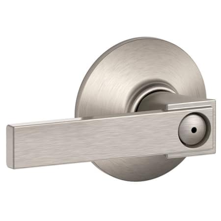 A large image of the Schlage F40-NBK Satin Nickel