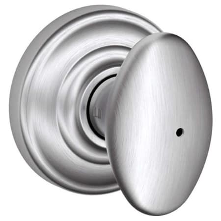 A large image of the Schlage F40-SIE-AND Satin Chrome