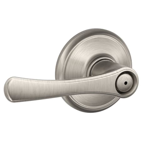 A large image of the Schlage F40-VLA Satin Nickel
