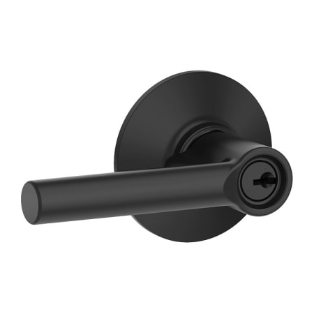 A large image of the Schlage F51-BRW Matte Black