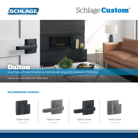 A large image of the Schlage F51A-GAN-DLT Alternate View