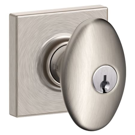 A large image of the Schlage F51A-SIE-COL Satin Nickel
