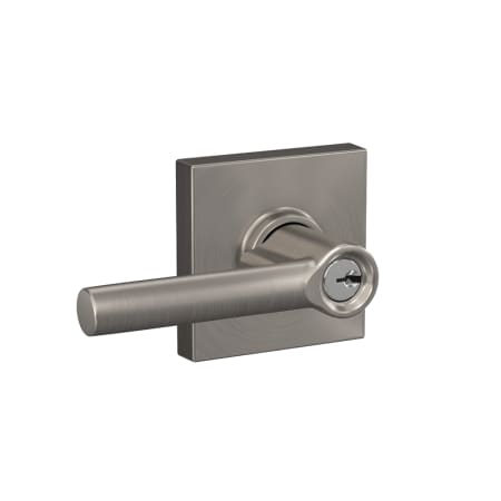 A large image of the Schlage F51A-BRW-COL Satin Nickel