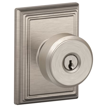 A large image of the Schlage F51A-BWE-ADD Satin Nickel
