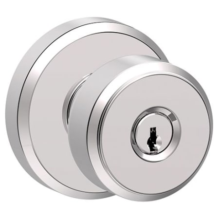 A large image of the Schlage F51A-BWE-GSN Bright Chrome