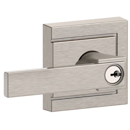 A large image of the Schlage F51A-NBK-ULD Satin Nickel
