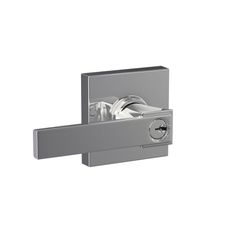 A large image of the Schlage F51A-NBK-COL Bright Chrome