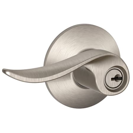 A large image of the Schlage F51A-SAC Satin Nickel