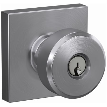 A large image of the Schlage F51A-SWA-COL Satin Chrome