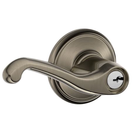 A large image of the Schlage F51-FLA Antique Pewter