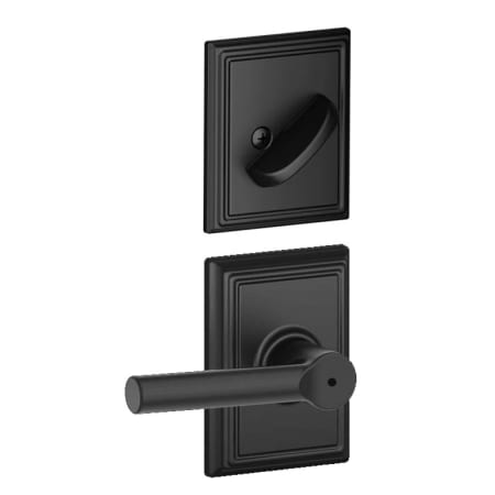 A large image of the Schlage F59-BRW-ADD Flat Black