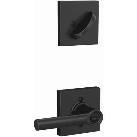 A large image of the Schlage F59-BRW-COL Matte Black