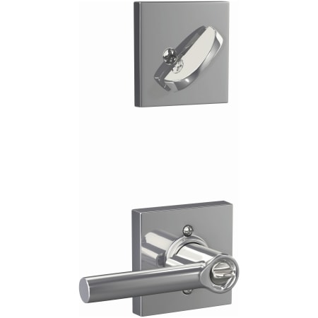 A large image of the Schlage F59-BRW-COL Bright Chrome